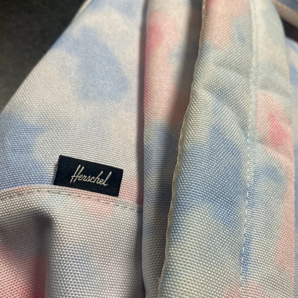 Herschel Supply Company Pastel Pink Blue Tie-Dye Backpack